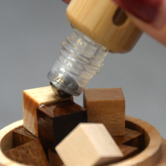 天然木の素材が主役 竹 アロマオイルボトル【KIMAGURE】おしゃれ オリジナル 世界に一つ