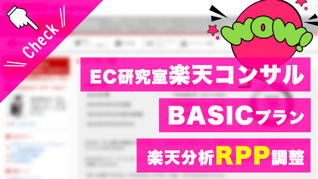 EC研究室楽天コンサル_BASICプラン