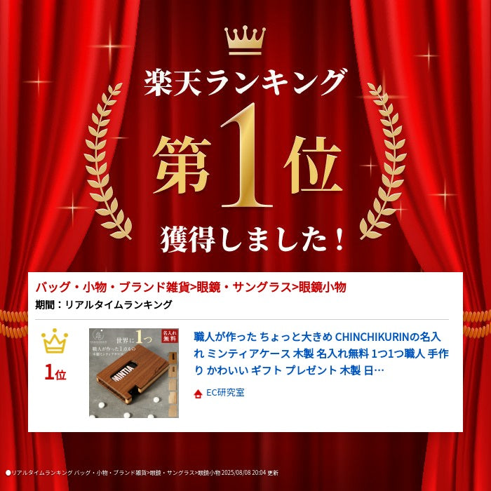 ランキング受賞