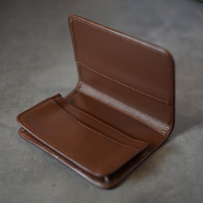 天然木とレザーの名刺入れ 薄型 名刺入れ メンズ カードケース ギフト プレゼント 男性 名入れ無料