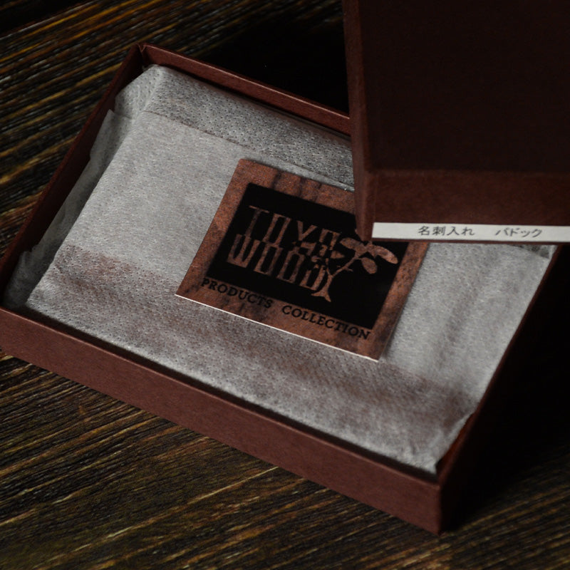 天然木とレザーの名刺入れ 薄型 名刺入れ メンズ カードケース ギフト プレゼント 男性 名入れ無料