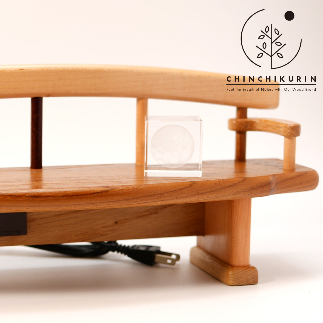 世界に一つの木製コンセント付小物ボード CHINCHIKURIN 手作り おしゃれ チーク・タモ・パドック・ケヤキ・カエデ・ヒバ