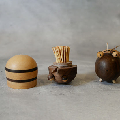 木製爪楊枝入れ蜂はちHACHI｜木製つまようじケース｜インテリア雑貨北欧ナチュラルギフトプレゼント