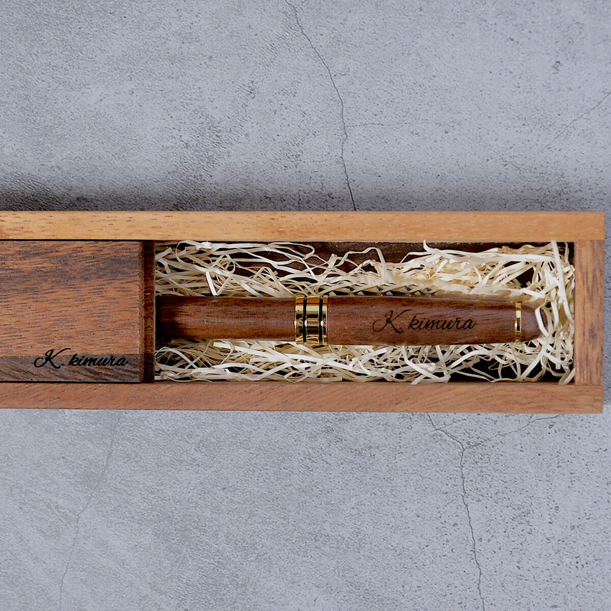 ボールペン名入れ木製選べる【KIMAGURE】おしゃれメタル×木製ウォールナットバンブー竹木製雑貨ギフトボールペン木目1本からプレゼントギフトおしゃれ会社記念品文房具就職祝い還暦祝い記念日誕生日男性昇進祝お祝い