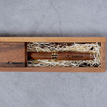 ボールペン名入れ木製選べる【KIMAGURE】おしゃれメタル×木製ウォールナットバンブー竹木製雑貨ギフトボールペン木目1本からプレゼントギフトおしゃれ会社記念品文房具就職祝い還暦祝い記念日誕生日男性昇進祝お祝い